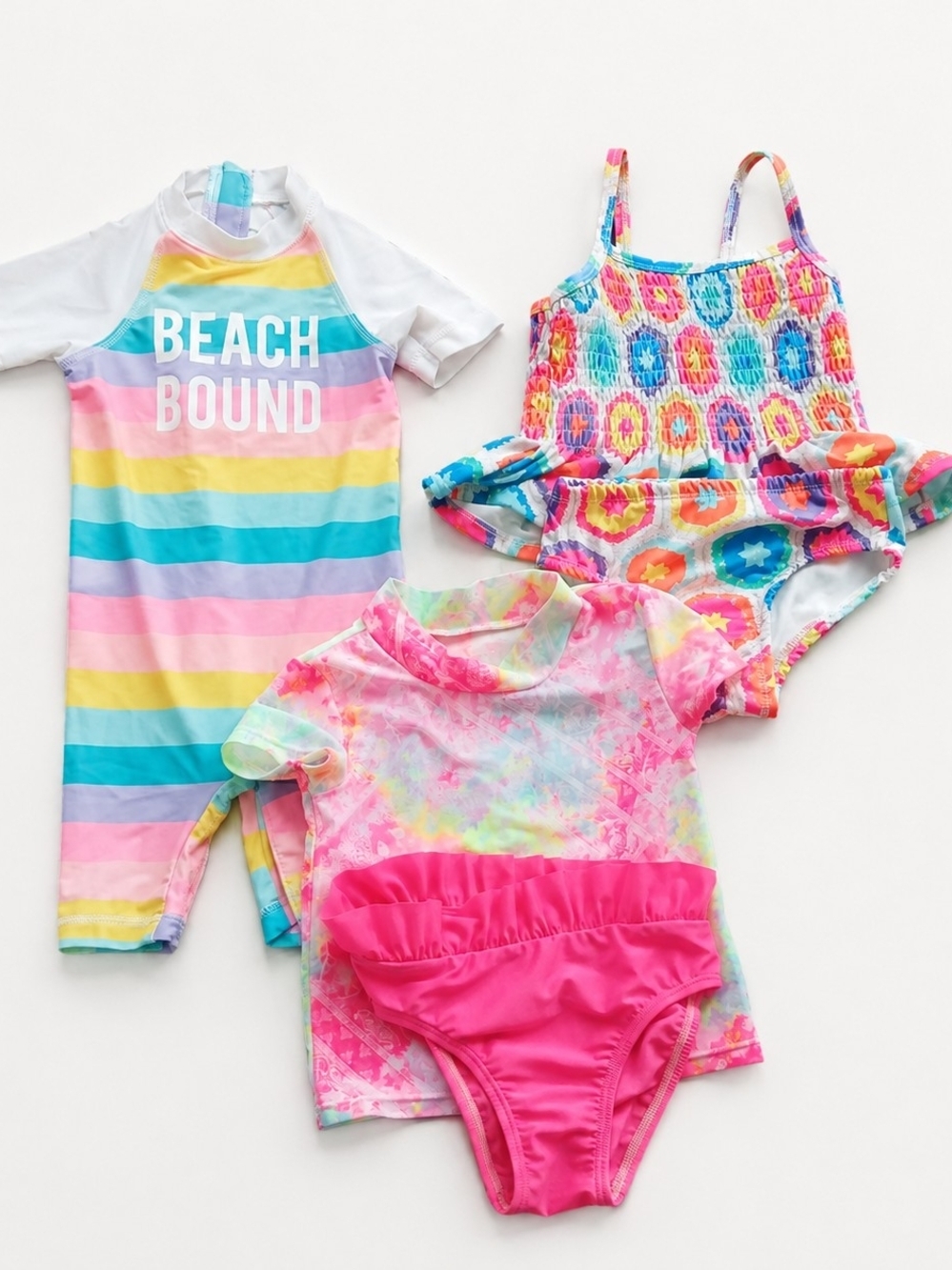 Girls' Multicolor Swim Sets | Size 18–24M & 3T | Penelope Mack, George & CP